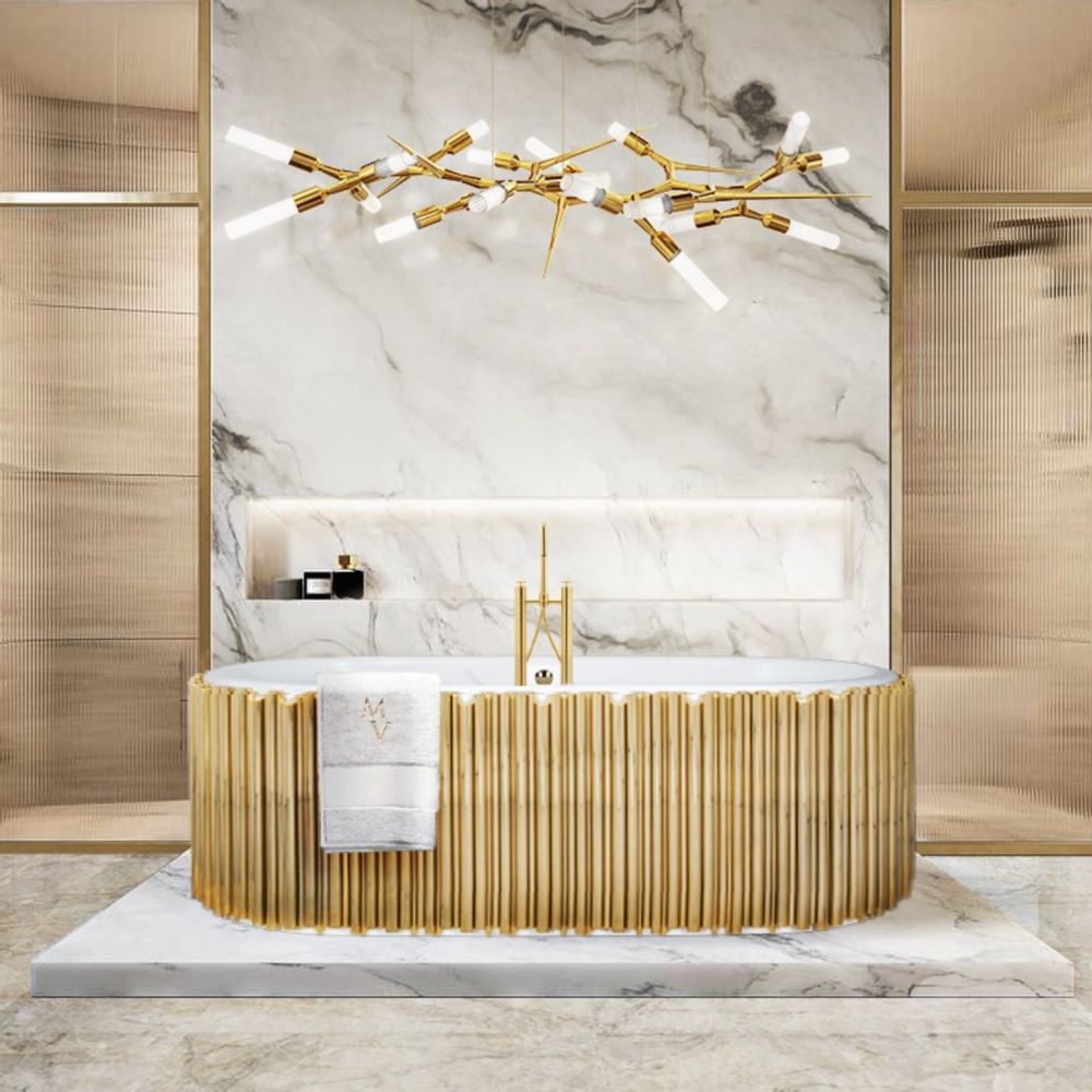 Spa - SYMPHONY OVAL BATHTUB - MAISON VALENTINA