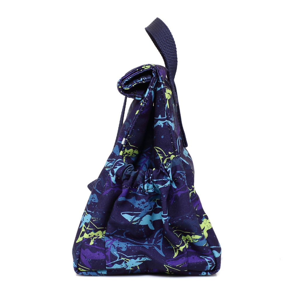Cadeaux - Sharks Original Sac à lunch pour enfant avec sangle bleue - THE LUNCHBAGS