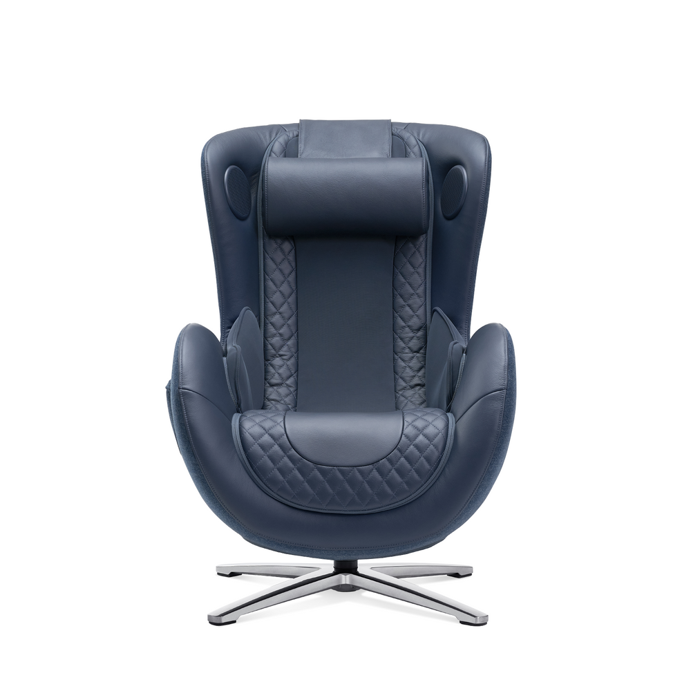 Office seating - NEW CLASSIC MASSAGE CHAIR - Midnight Blue - NOUHAUS