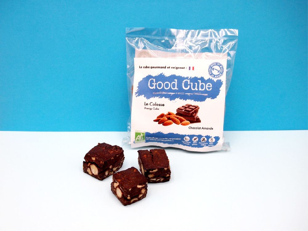 Biscuits - Brownie bio chocolat/amandes - Le Colosse - L'ATELIER DES CREATEURS