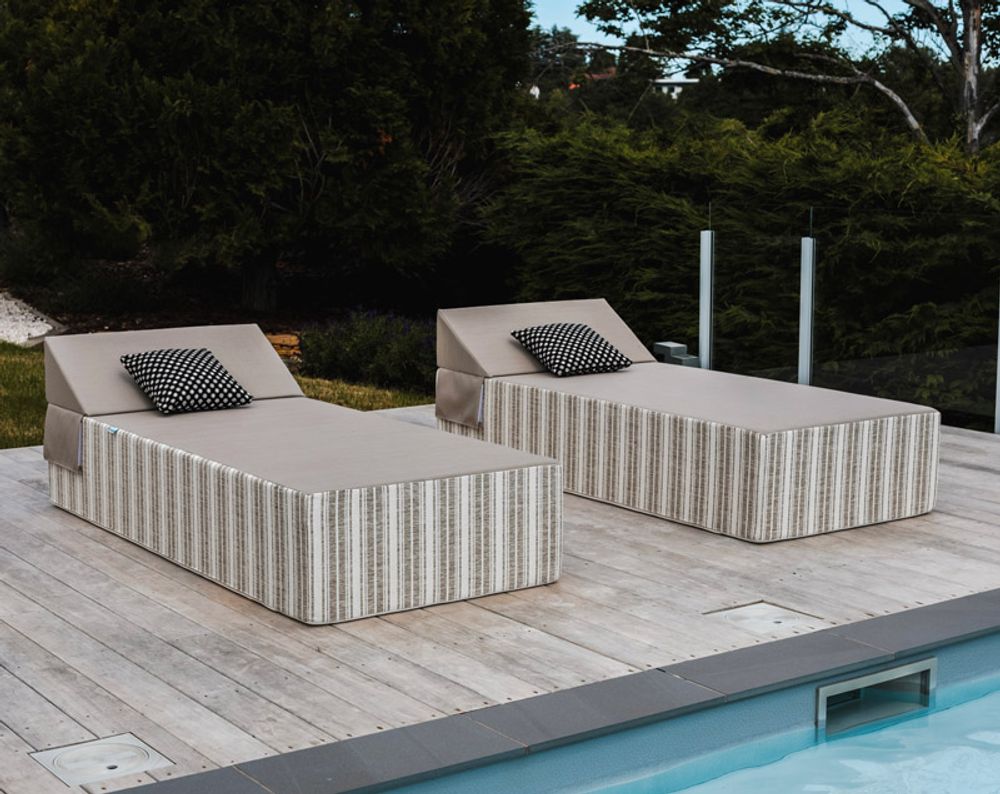 Deck chairs - PETIT GALLICE | Beach and Poolside bed - COZIP