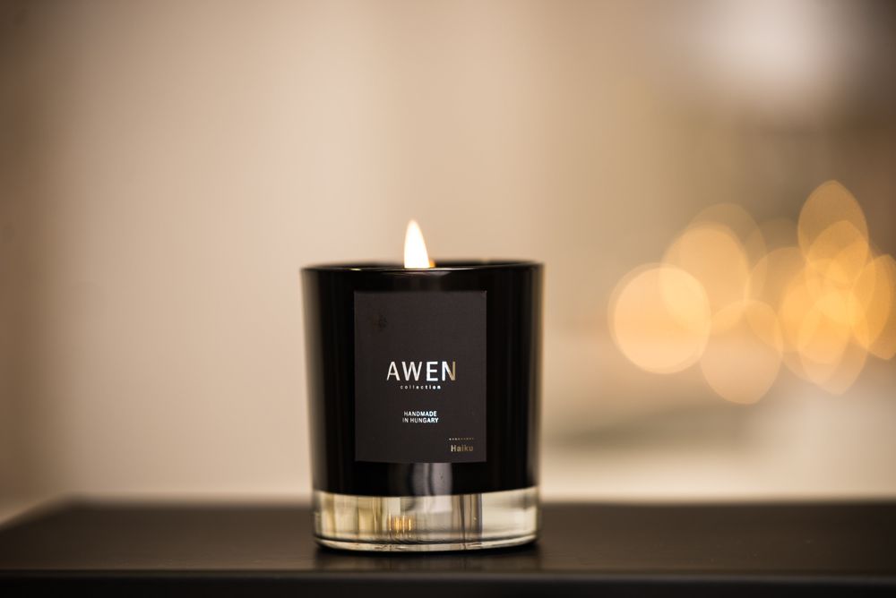 Objets de décoration - Bougie parfumée à la main Haiku - AWEN-COLLECTION