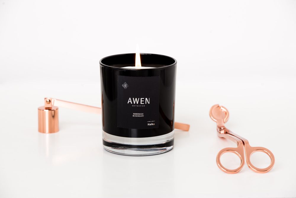 Objets de décoration - Bougie parfumée à la main Haiku - AWEN-COLLECTION