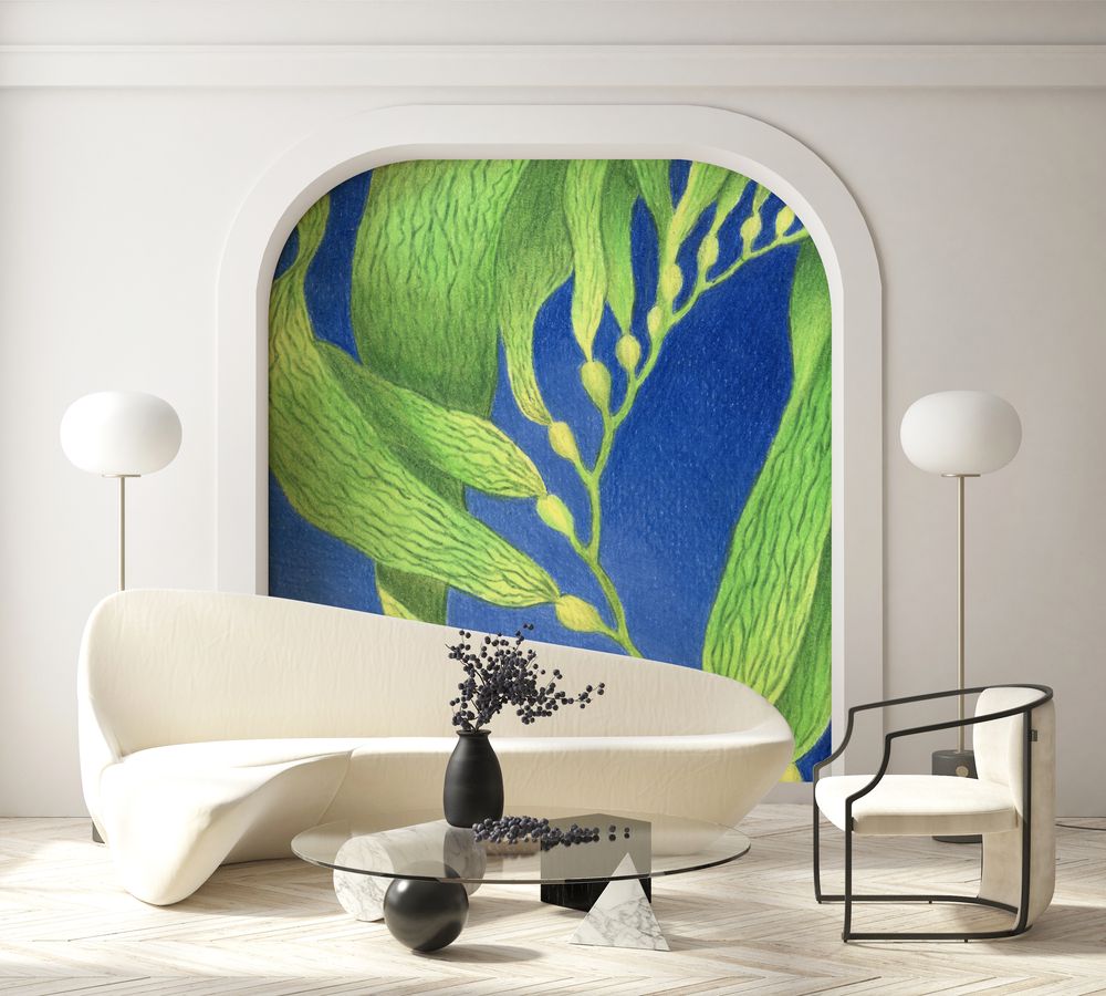 Other wall decoration - Wallpanel Bamboulino Algue marine Vert chlorophylle - PAPERMINT
