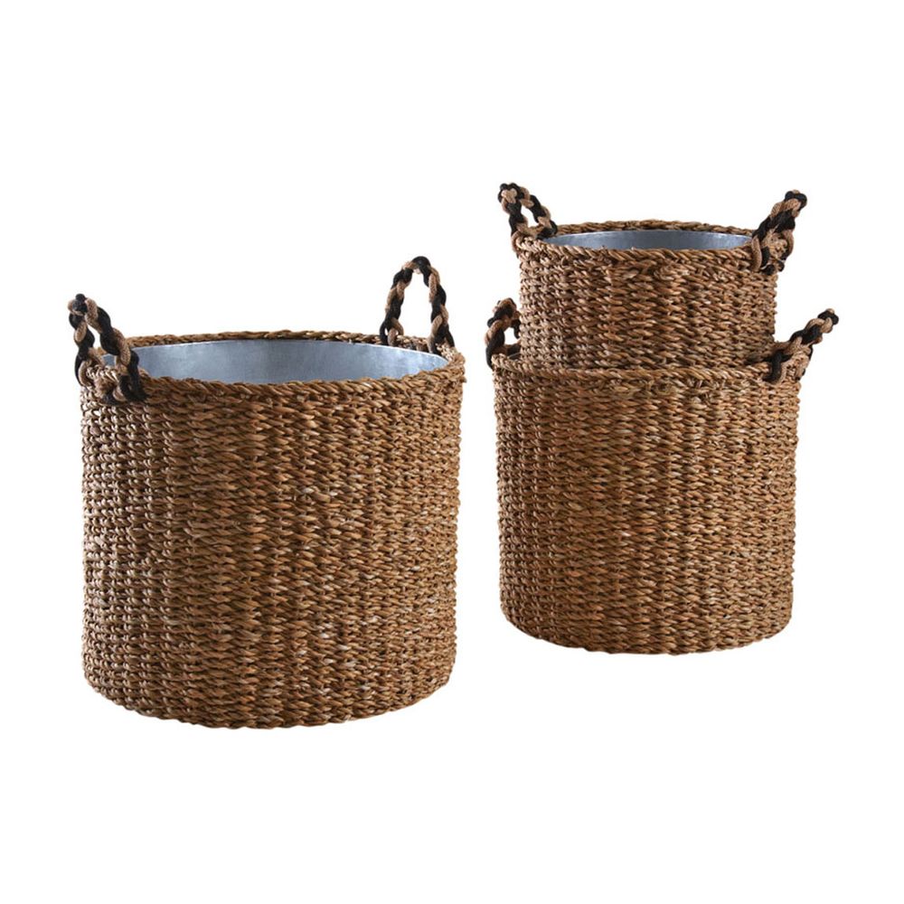 Decorative objects - Grey pulut rattan lantern - AUBRY GASPARD