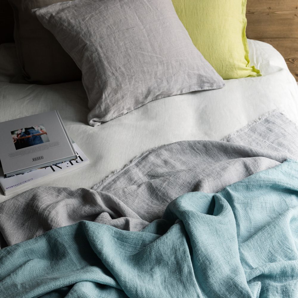 Decorative objects - 100% Linen blankets - LINO E LINA