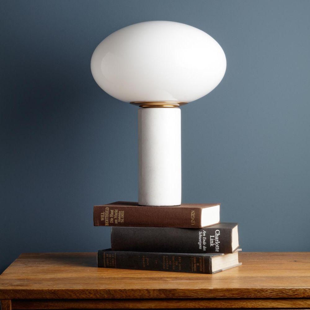 Table lamps - Table LAMP Ovoid base marble - CHEHOMA