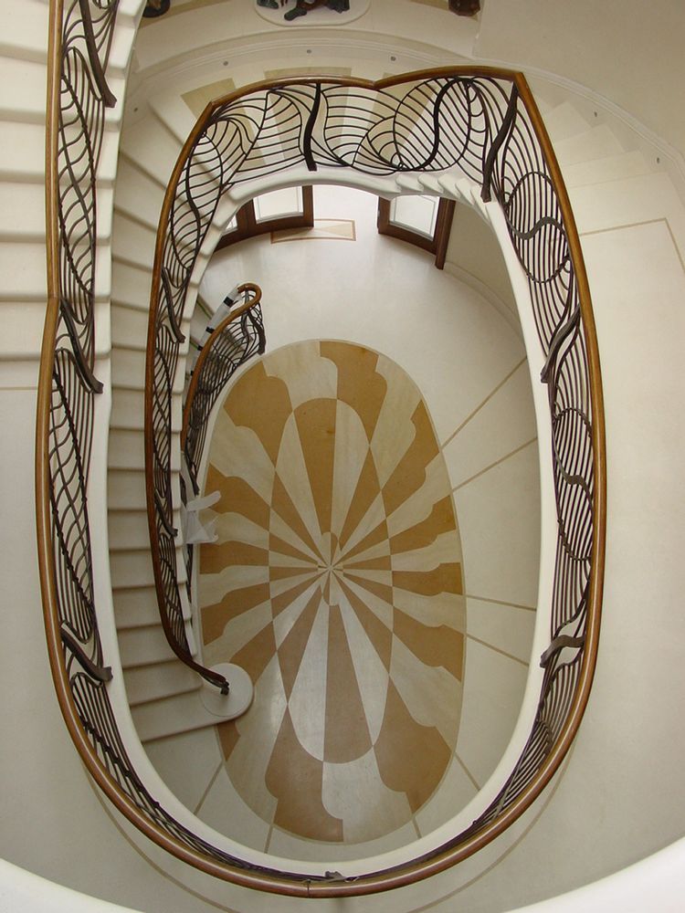 Other wall decoration - Contemporary staircase, nature inspiration - VILLIZANINI