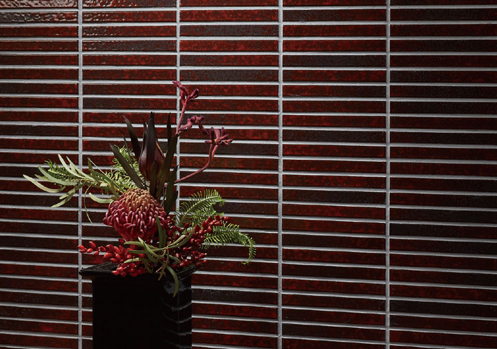 Faience tiles - Kuroaya - Porcelain Tiles - RAVEN - JAPANESE TILES