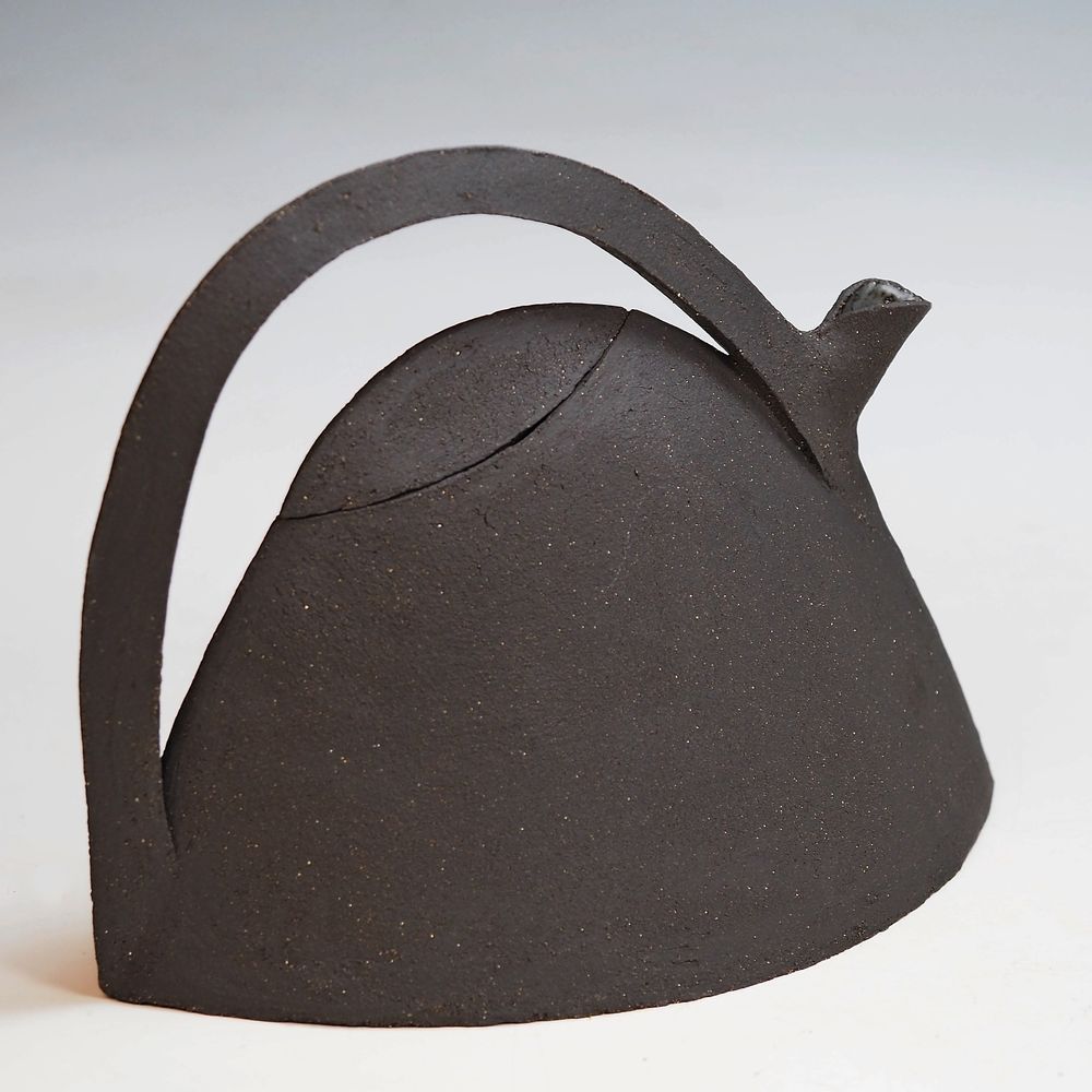 Carafes - Théière EMA Grès Noir - ANNE KRIEG, CERAMISTE