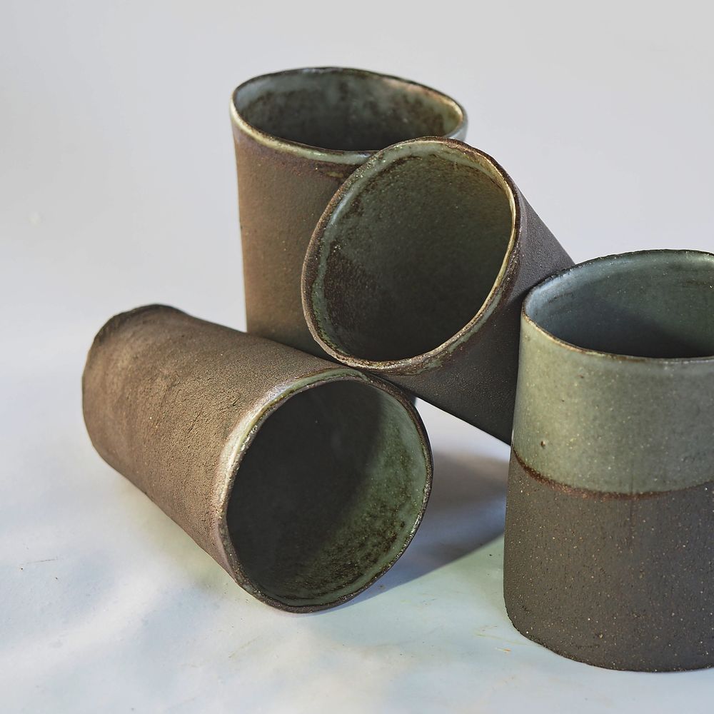 Tasses et mugs - Gobelet et Mug Grès Noir - ANNE KRIEG, CERAMISTE