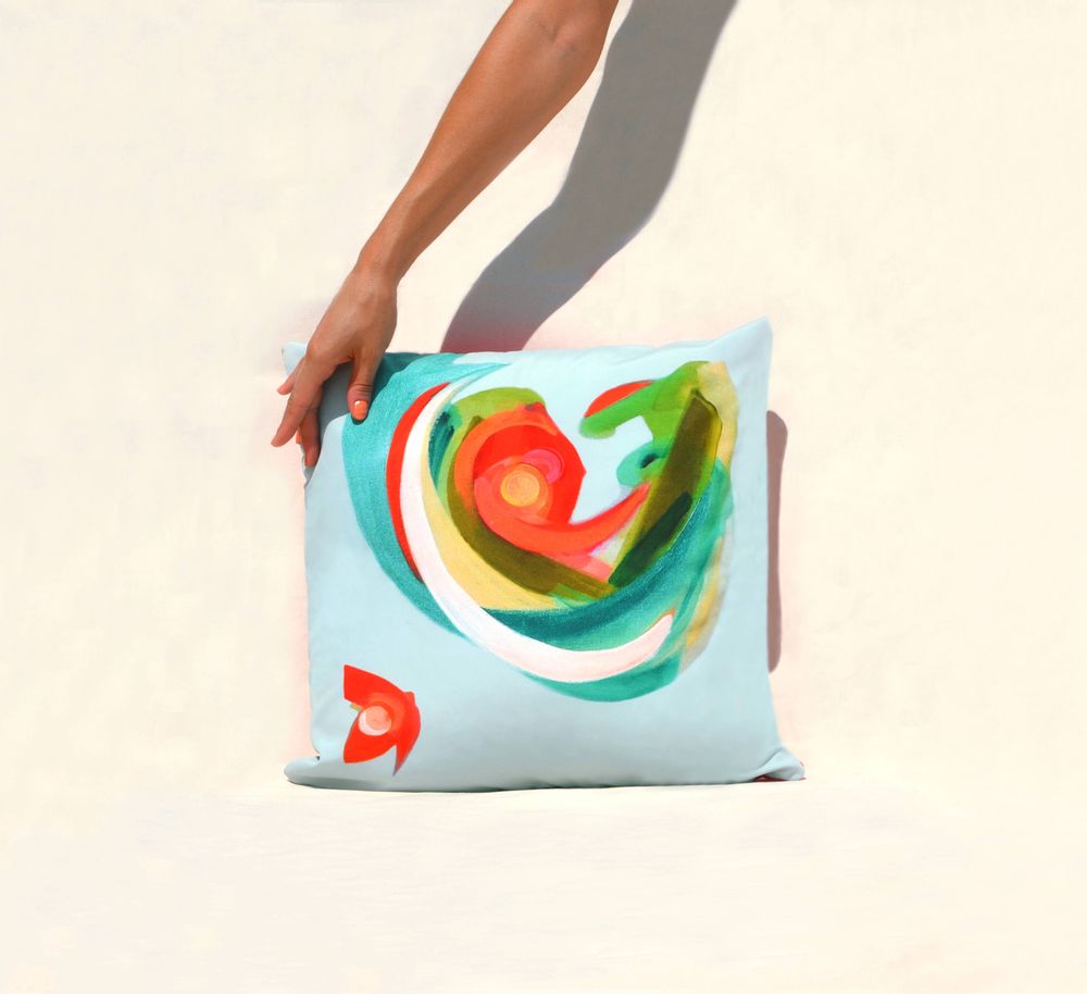 Fabric cushions - Micha Cushion Cover - IMOGEN HOPE