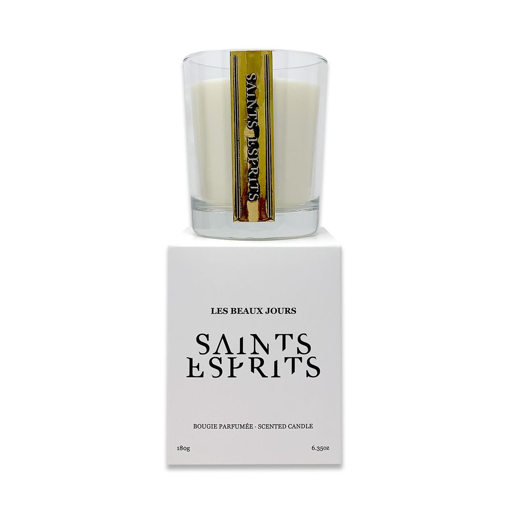 Candles - THE GOURMET - limited edition silver scented candle 400g - SAINTS ESPRITS