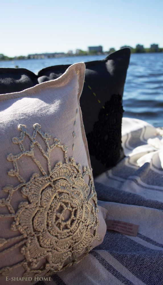 Cushions - INTIMACY Cushion cover - E-SHAPED