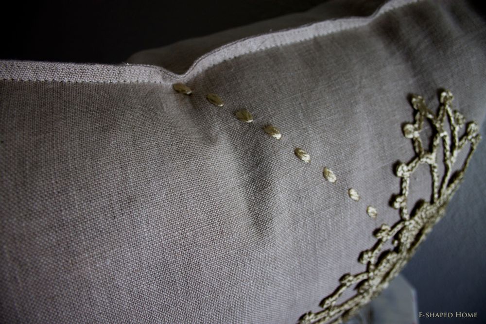 Cushions - INTIMACY Cushion cover - E-SHAPED