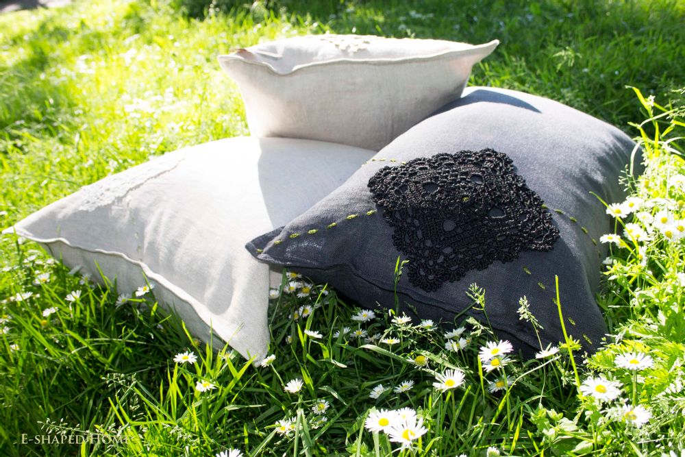 Couettes et oreillers - Housse de coussin FROZEN SKY - E-SHAPED