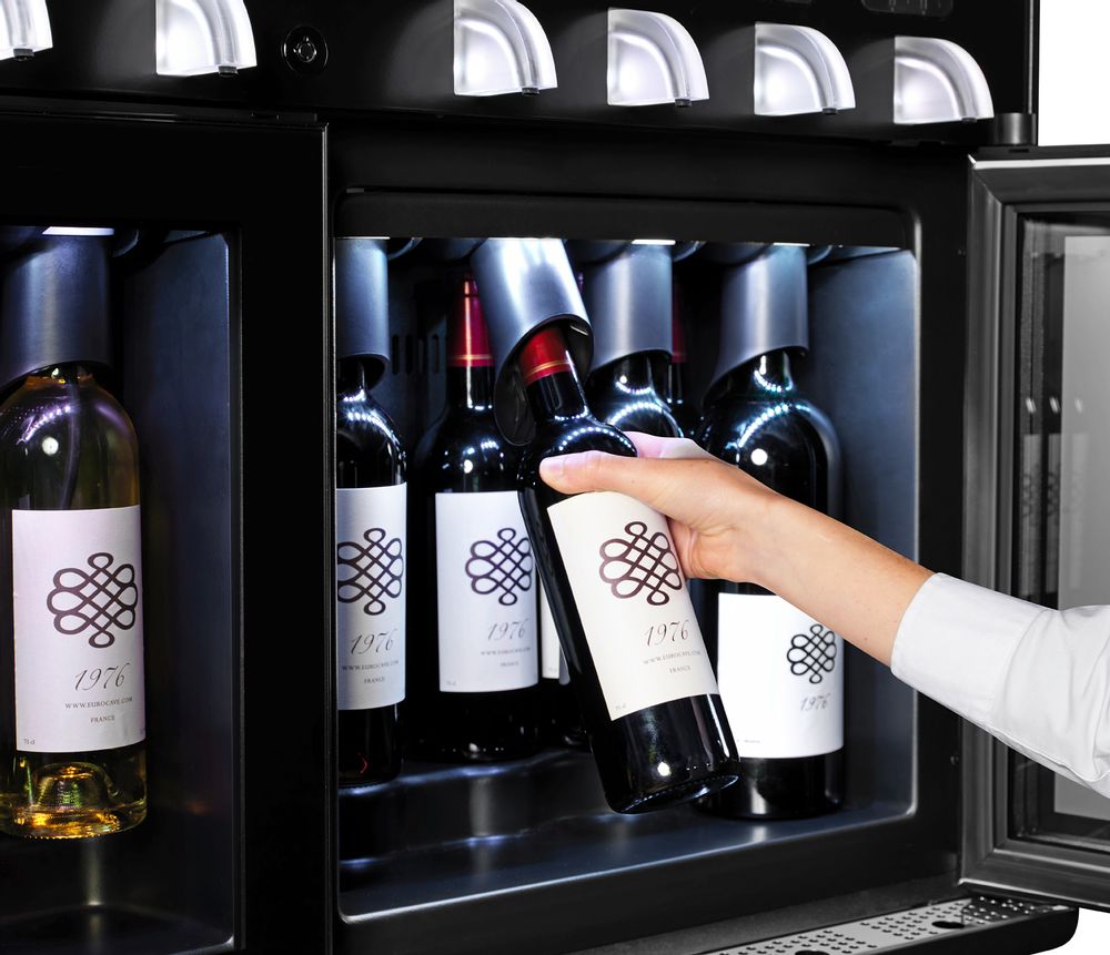 Objets design - DISTRIBUTEUR DE VIN PROFESSIONNEL - VIN AU VERRE 8.0 - EUROCAVE