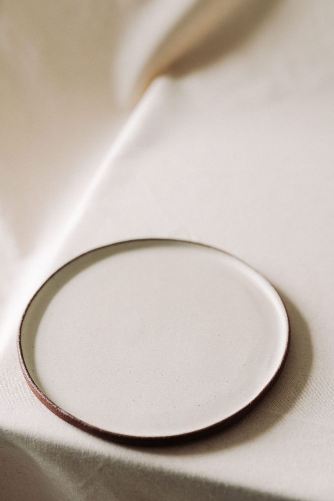 Assiettes au quotidien - Assiette 24 cm Terra Vanilla - POEMI