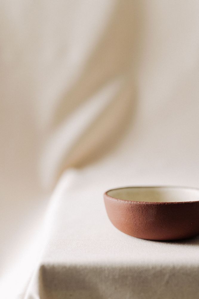 Platter and bowls - Small bowl Terra Vanilla - POEMI