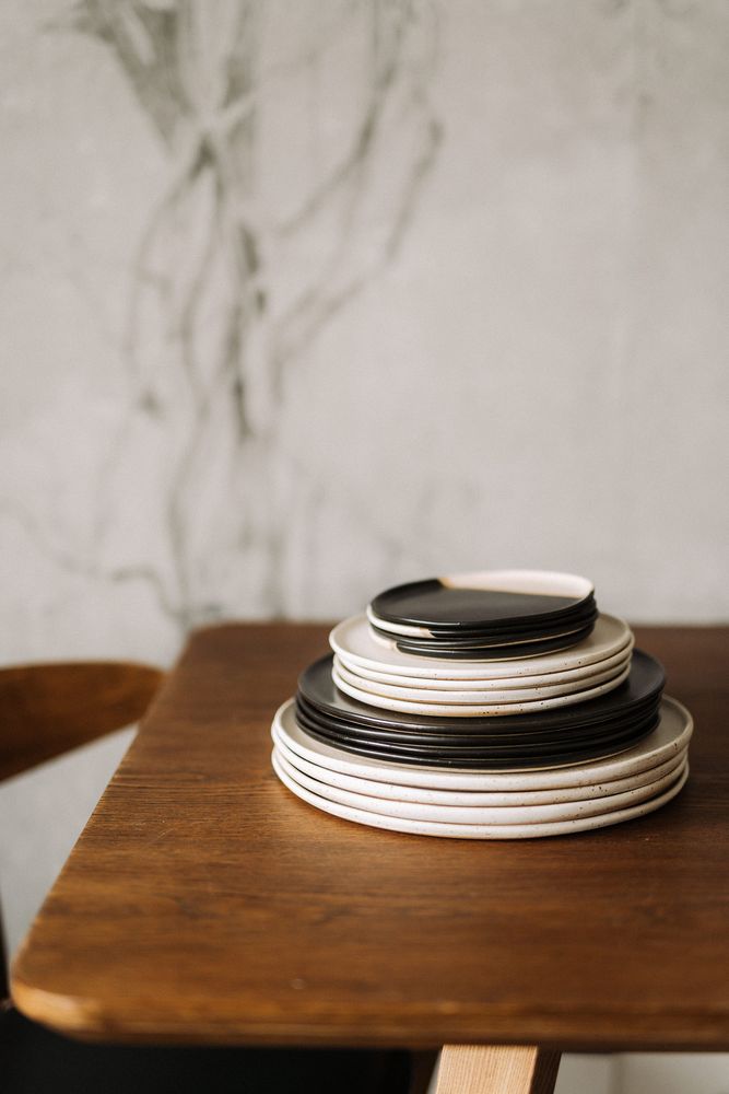 Assiettes au quotidien - Assiette 16 cm Black&Beauty - POEMI