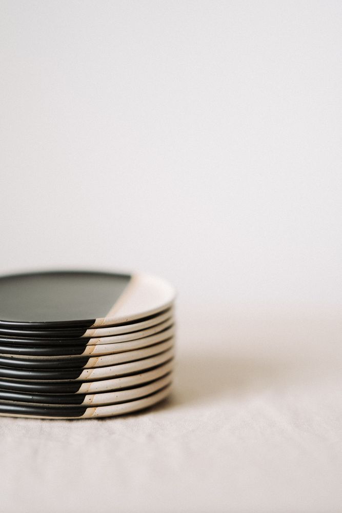 Assiettes au quotidien - Assiette 16 cm Black&Beauty - POEMI