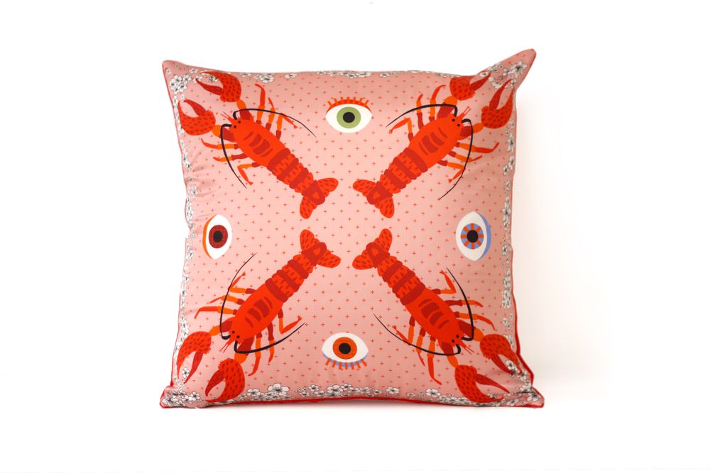 Coussins textile - CRUST Coussin en soie - MY FRIEND PACO