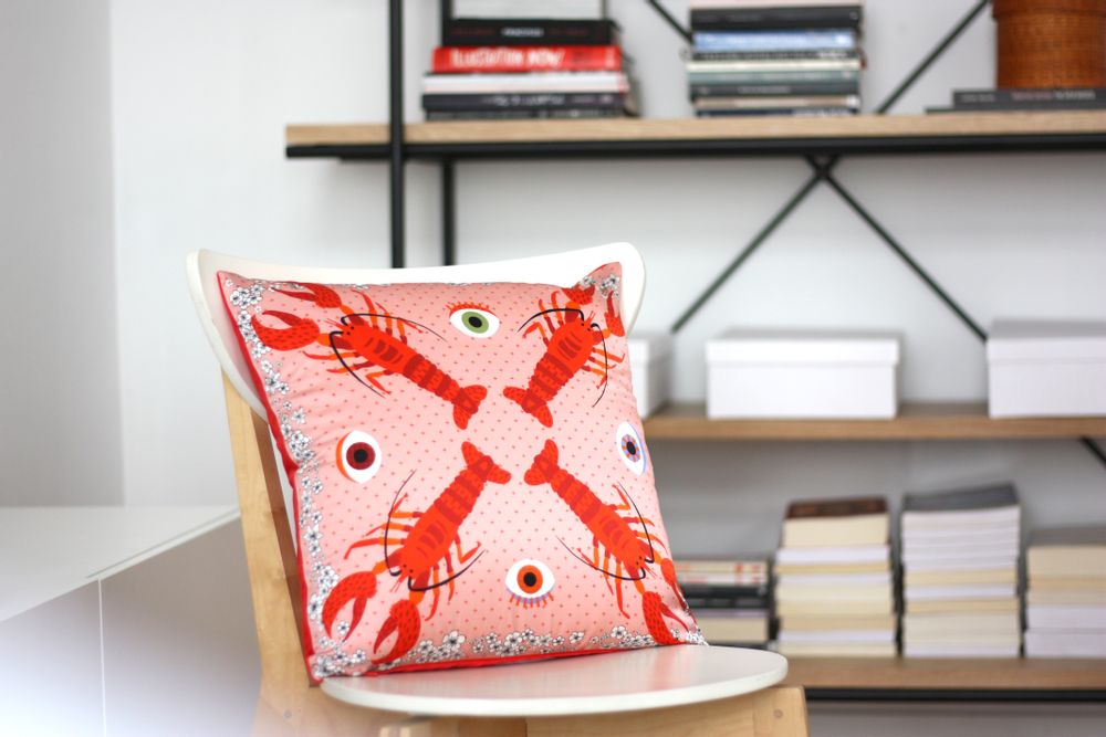 Coussins textile - CRUST Coussin en soie - MY FRIEND PACO