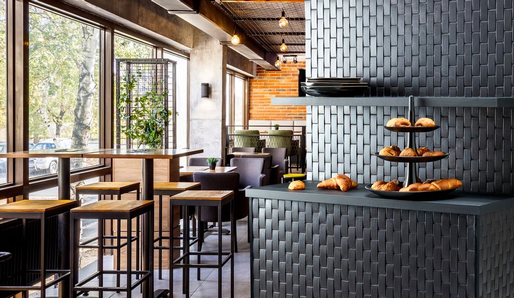 Faience tiles - Repeat Wave - Porcelain Tiles - RAVEN - JAPANESE TILES
