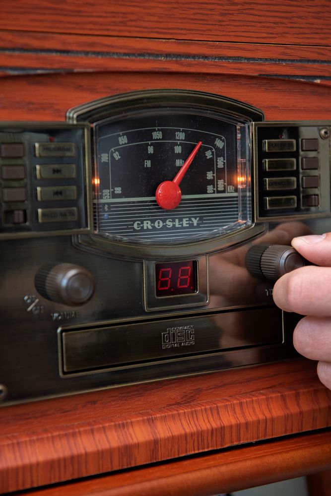 Enceintes et radios - Table de mixage Crosley Lancaster paprika - CROSLEY RADIO