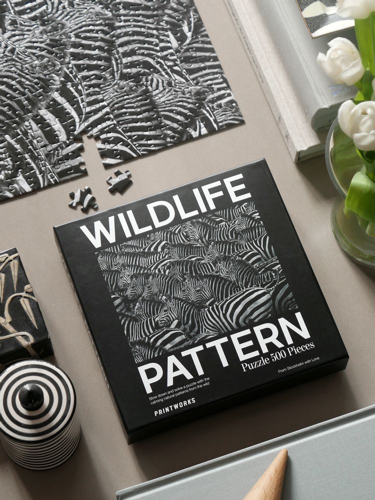Cadeaux - Puzzle - Motif Wildlife Zebra - PRINTWORKS