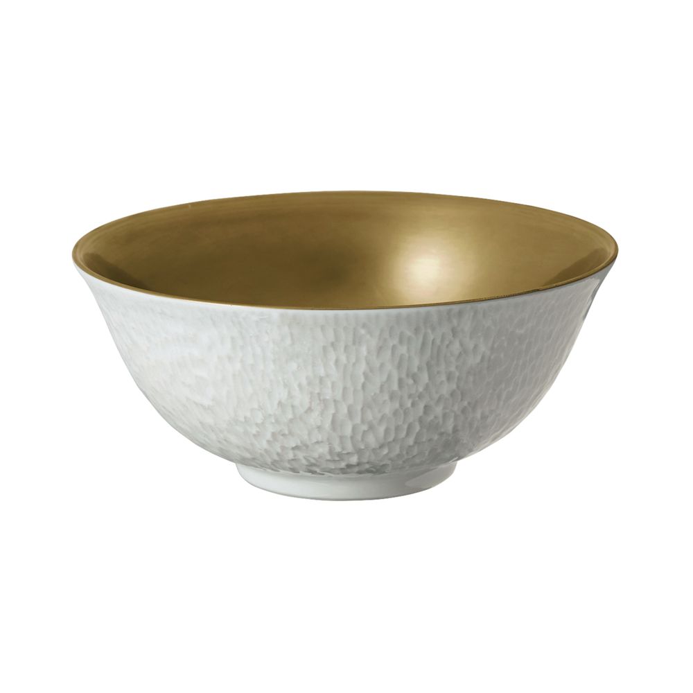 Bowls -  Minéral Filet Or - Chinese soup bowl gold inside 12 - RAYNAUD