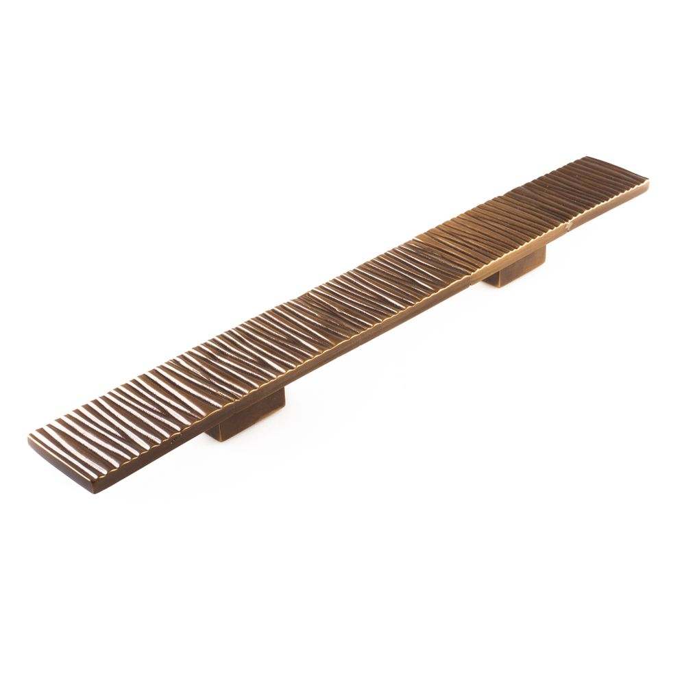 Artistic hardware - Rectangle handle striped - THEA DESIGN