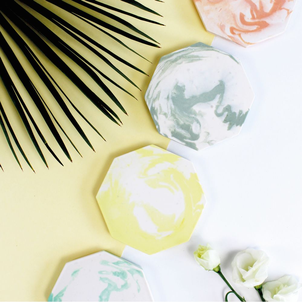Decorative objects - Dessous de verre Octogone - STUDIO ROSAROOM