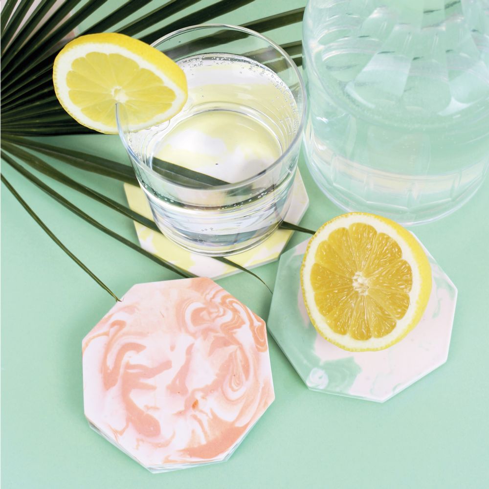 Decorative objects - Dessous de verre Octogone - STUDIO ROSAROOM