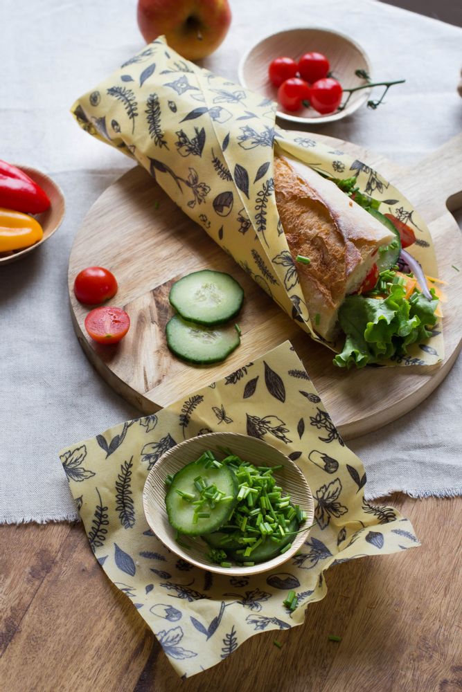 Ustensiles de cuisine - Bee Wrap - Personnalisable à votre marque - Zéro Déchet - INDUTEX SA