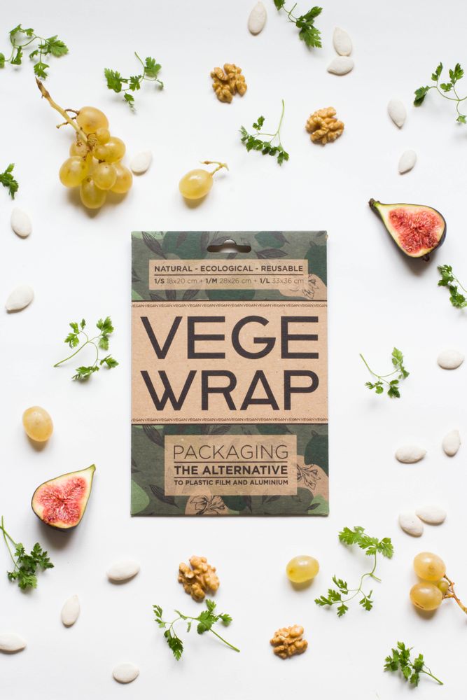 Ustensiles de cuisine - Vege Wrap - Personnalisable à votre marque - Zéro Déchet - Vegan - INDUTEX SA