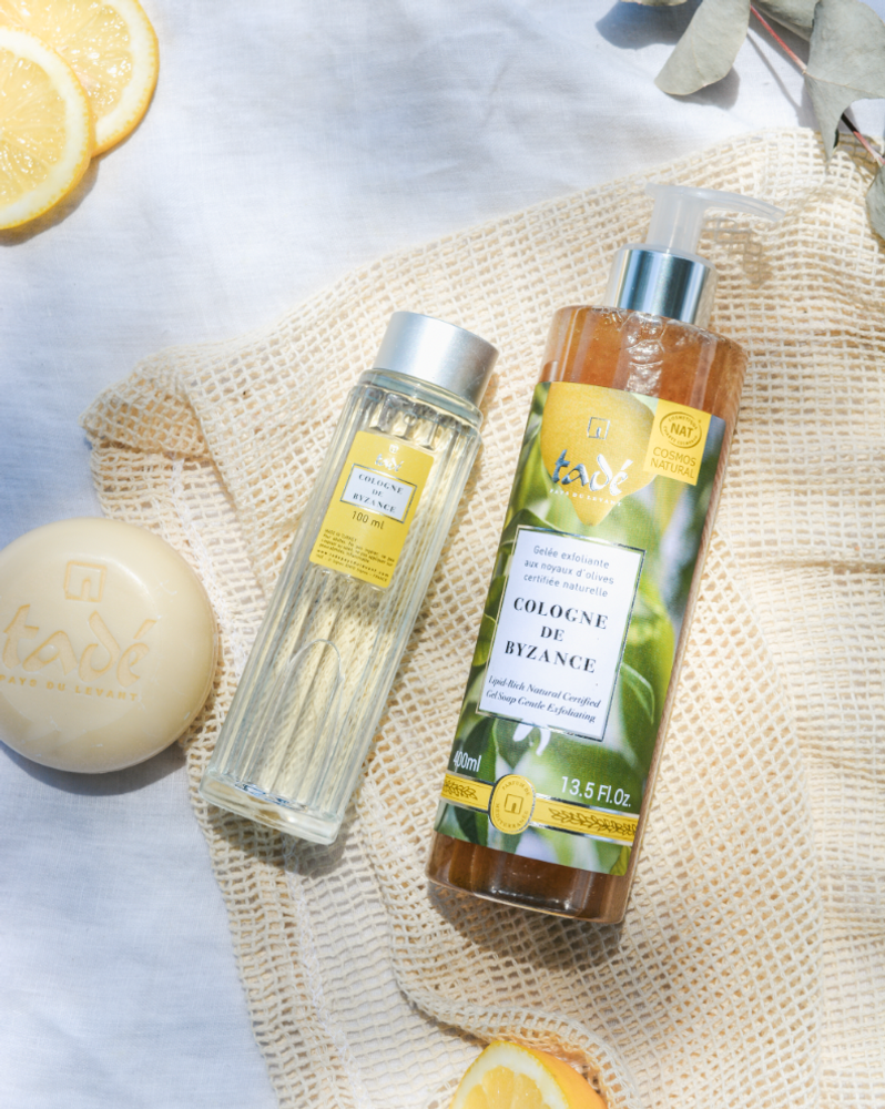 Beauty products - Lipid-Rich Natural Certified Gel Soap Gentle Exfoliating - Cologne de Byzance - TADÉ PAYS DU LEVANT