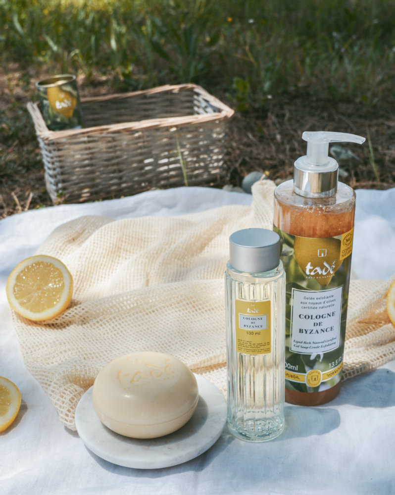 Beauty products - Lipid-Rich Natural Certified Gel Soap Gentle Exfoliating - Cologne de Byzance - TADÉ PAYS DU LEVANT