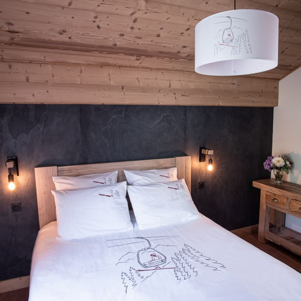 Linge de lit - Housse de couette Télésiège - VAGABONDE INTERNATIONAL