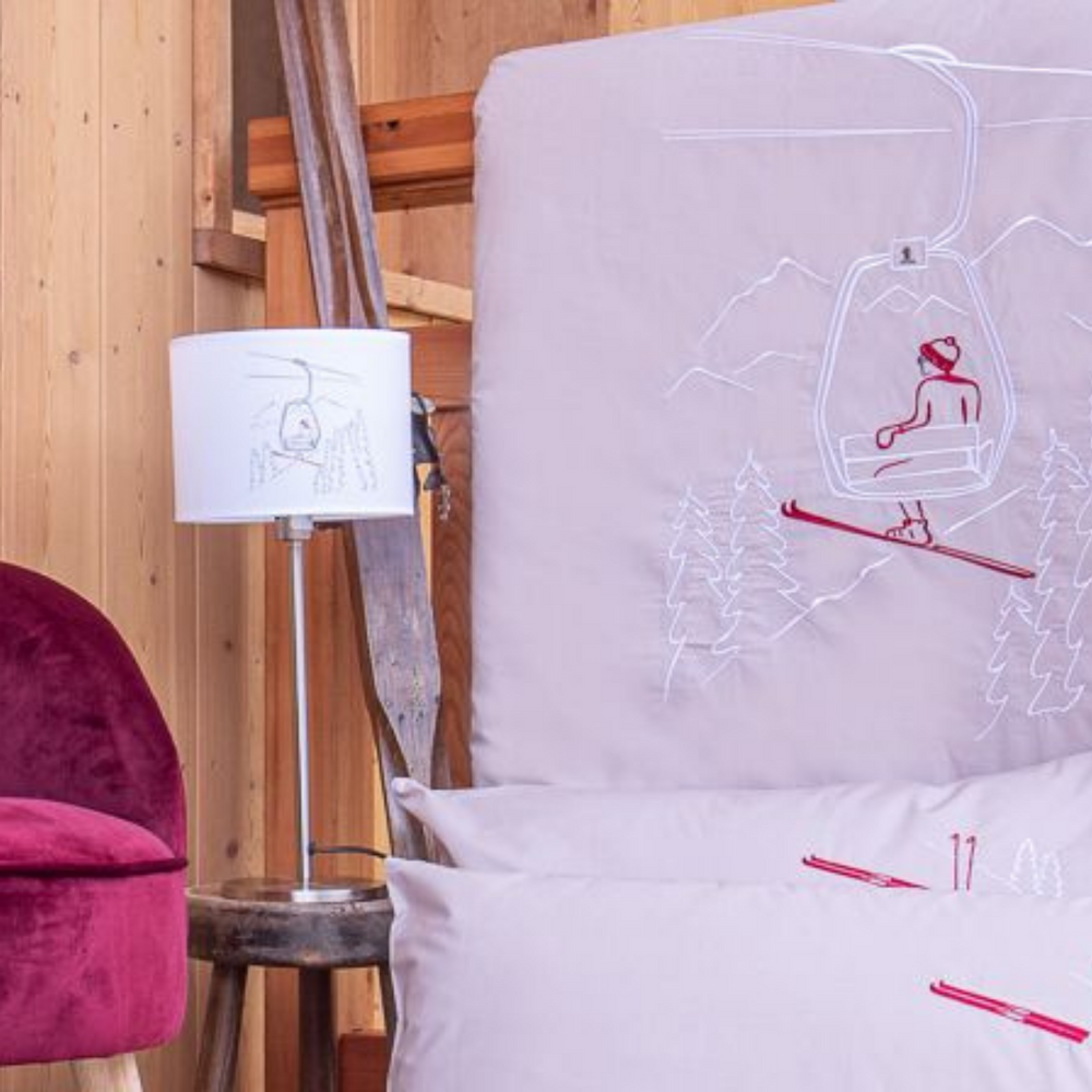 Linge de lit - Housse de couette Télésiège - VAGABONDE INTERNATIONAL