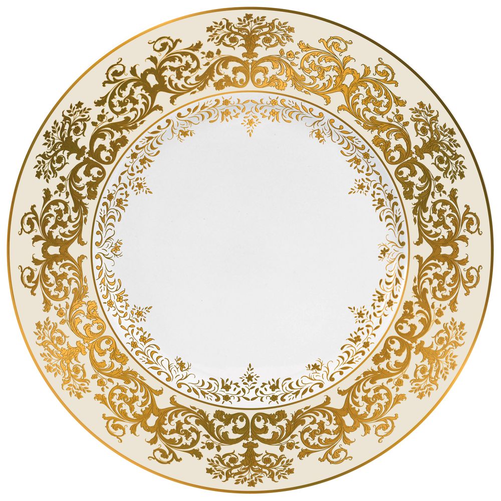 Formal plates - Chelsea - Flat Plate Ivory 27 - RAYNAUD