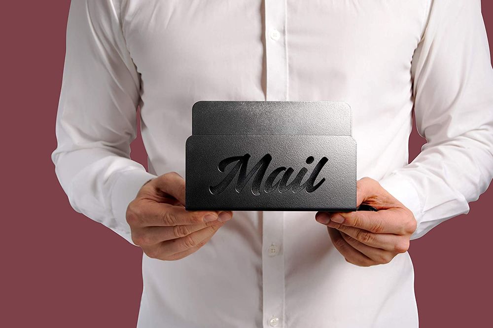 Trays - Minimalistic Simple Design Metal Mail Holder and Desk Organiser - OUTSPIRATIONS