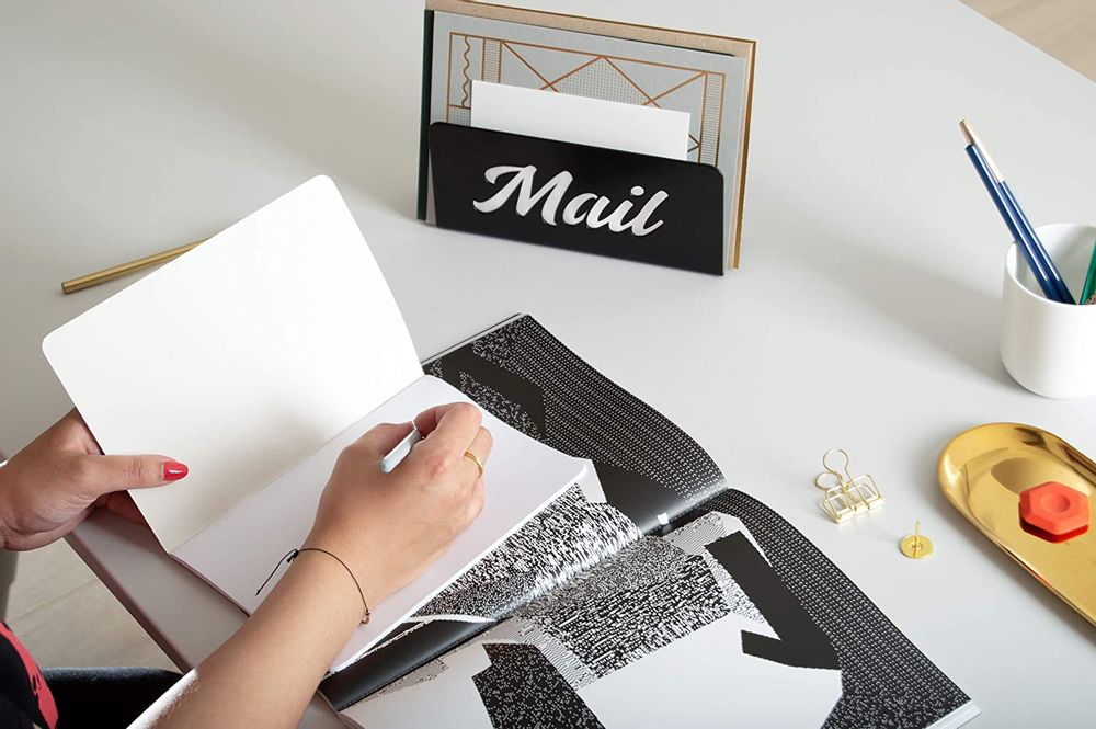 Trays - Minimalistic Simple Design Metal Mail Holder and Desk Organiser - OUTSPIRATIONS