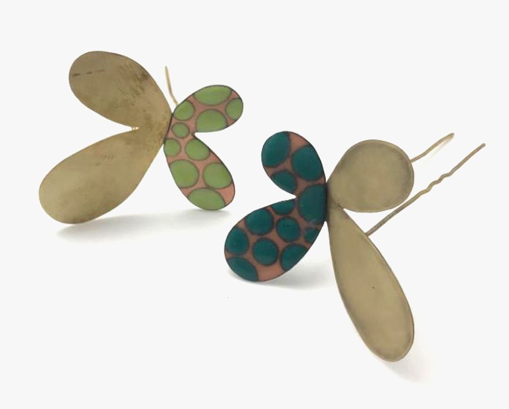 Objets personnalisables - Epingle à cheveux papillon - ELZA PEREIRA