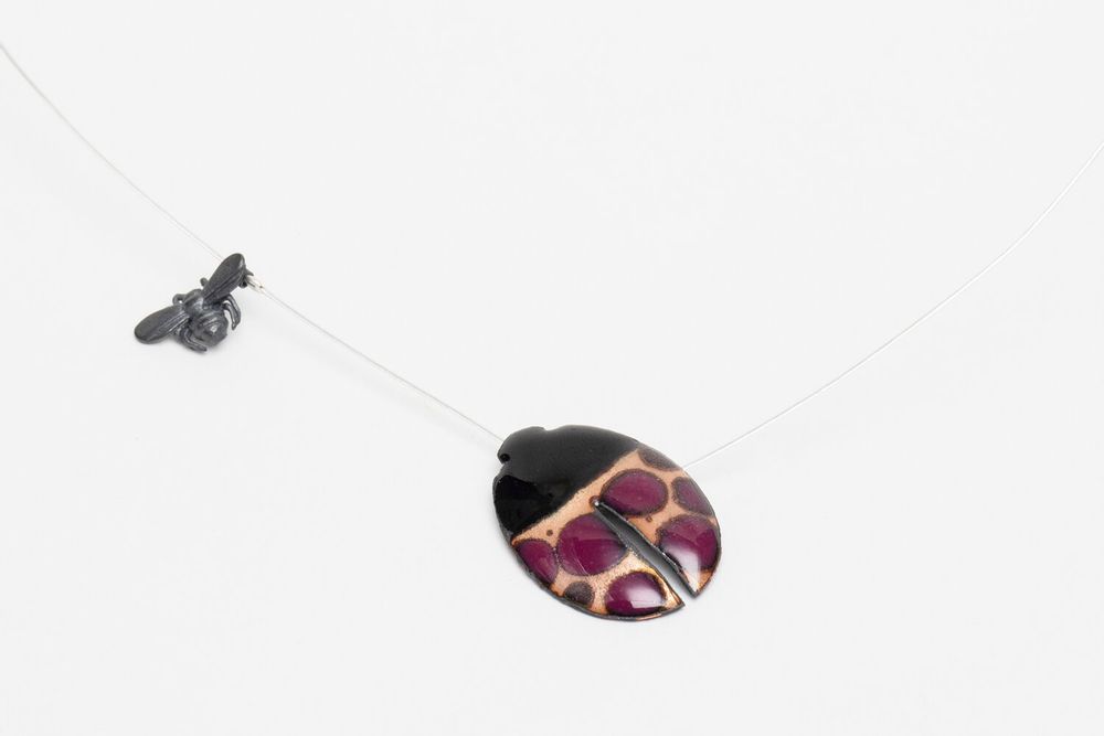 Jewelry - Ladybug Necklace - ELZA PEREIRA
