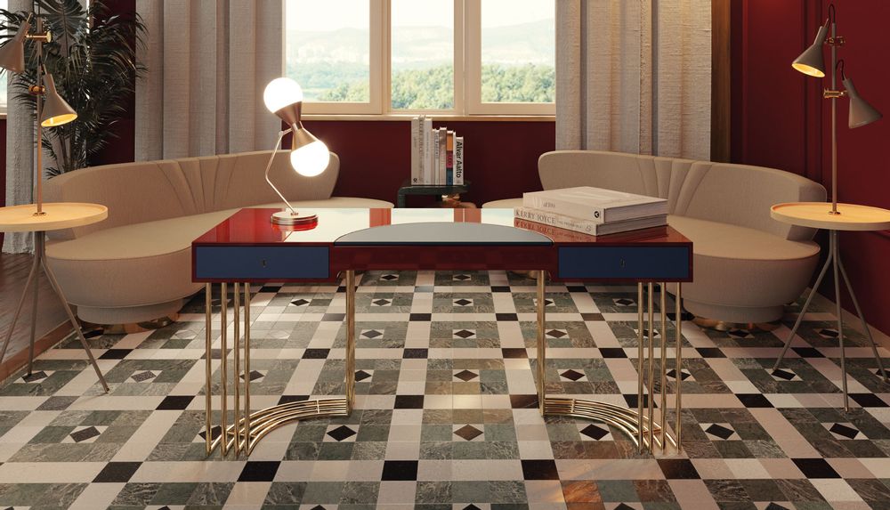 Dining Tables - Hood Desk - MALABAR