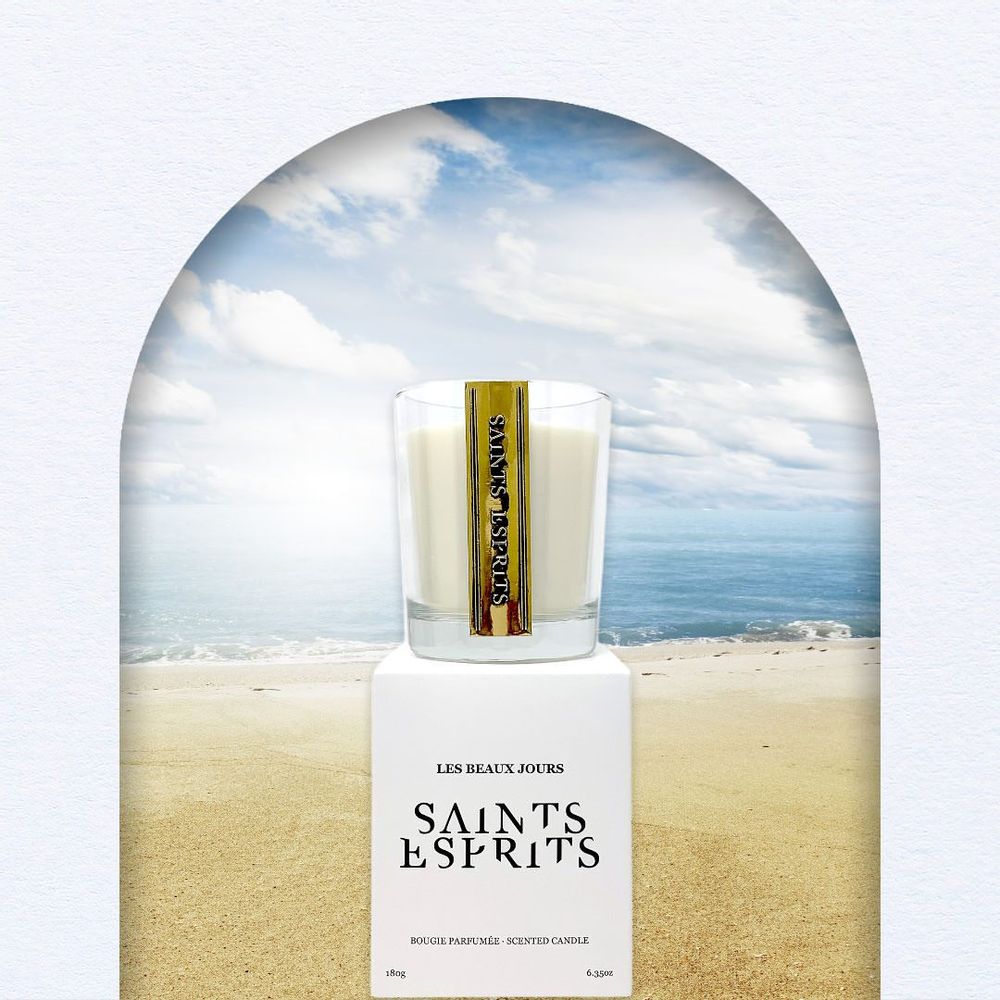 Bougies - LES BEAUX JOURS - Bougie parfumée 180g. - SAINTS ESPRITS