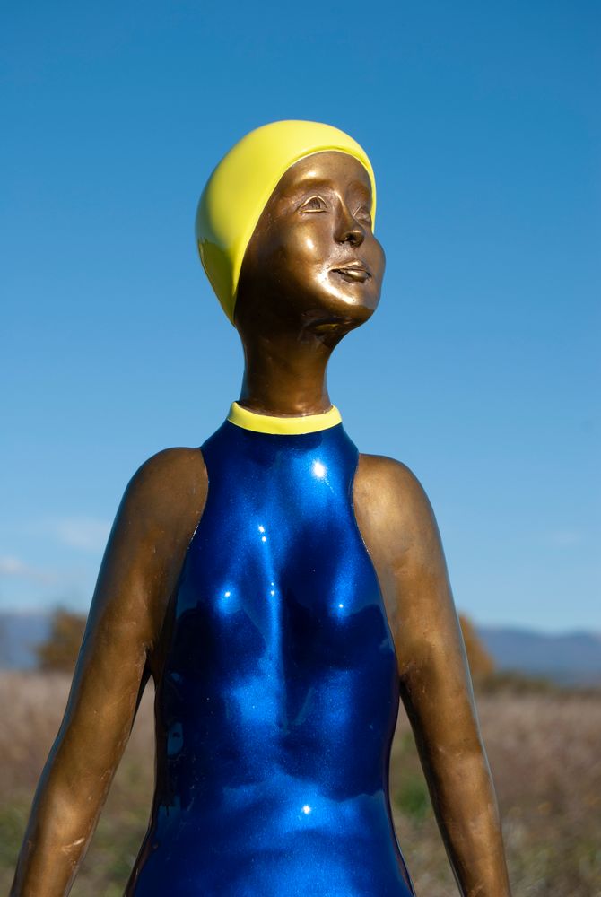 Sculptures, statuettes et miniatures - La sculpture du plongeur - RONAYETTE MARIE-NOELLE