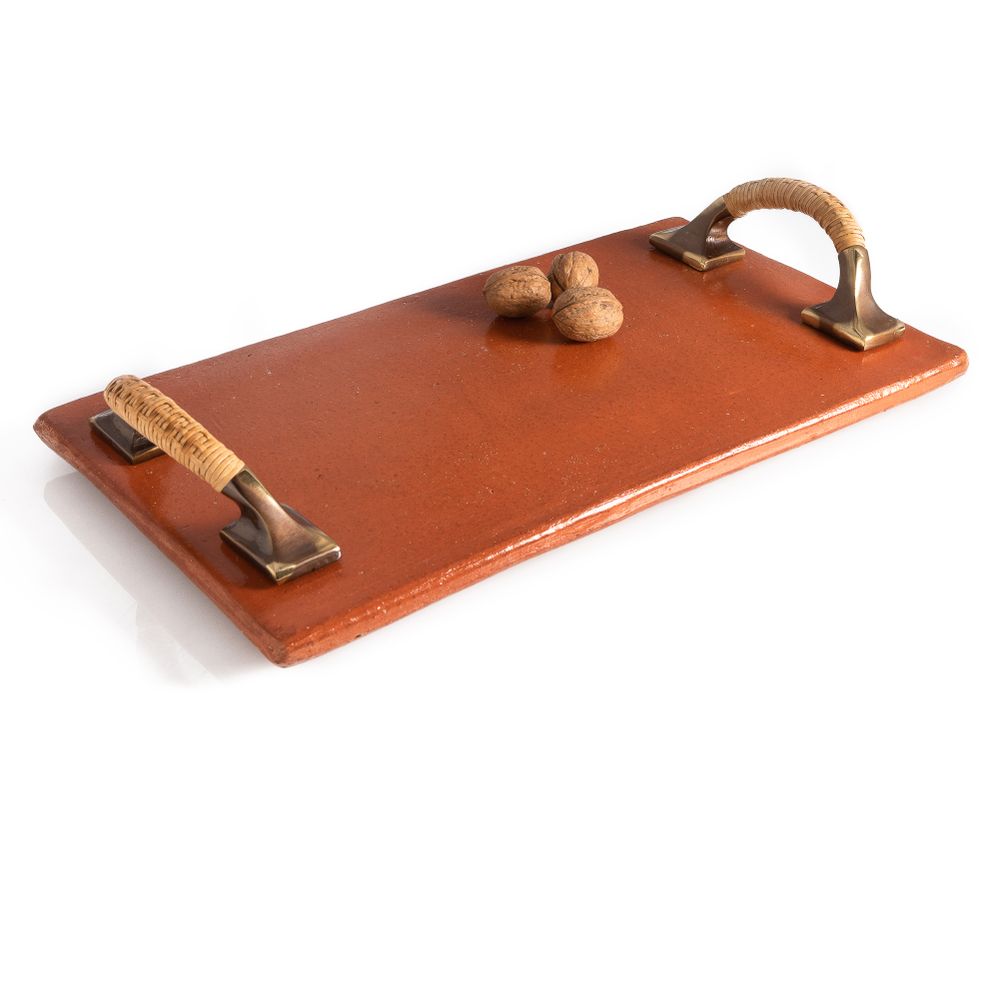 Trays - Terracotta tray - THEA DESIGN