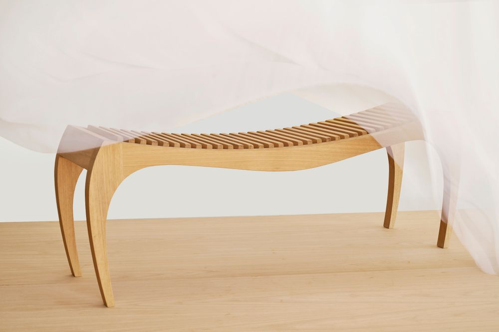Dining Tables - RUMBO wooden bench, bench for entrance hall, bench for the bedroom, - VAN DEN HEEDE-FURNITURE-ART-DESIGN